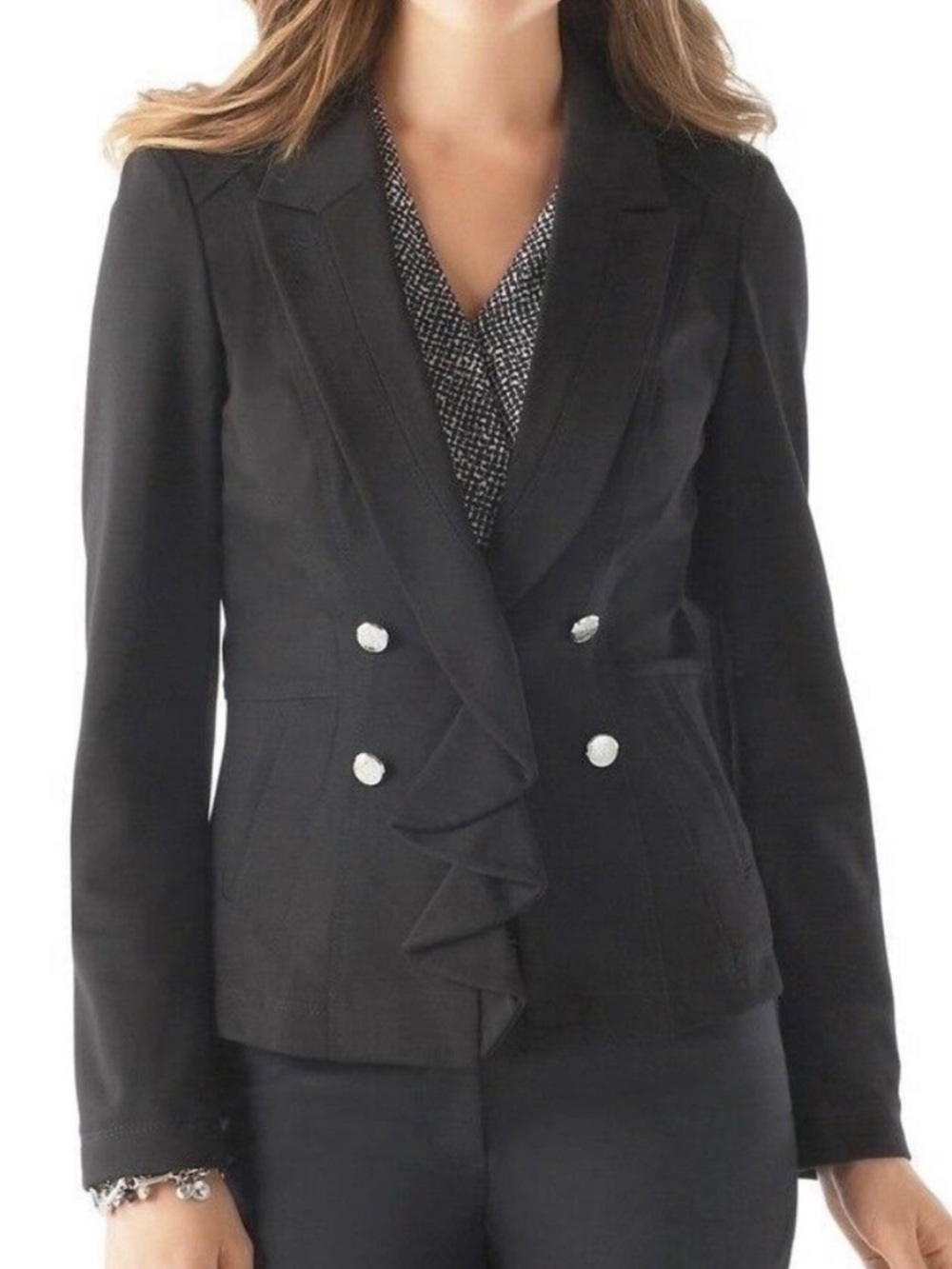 White House Black Market Military Blazer
